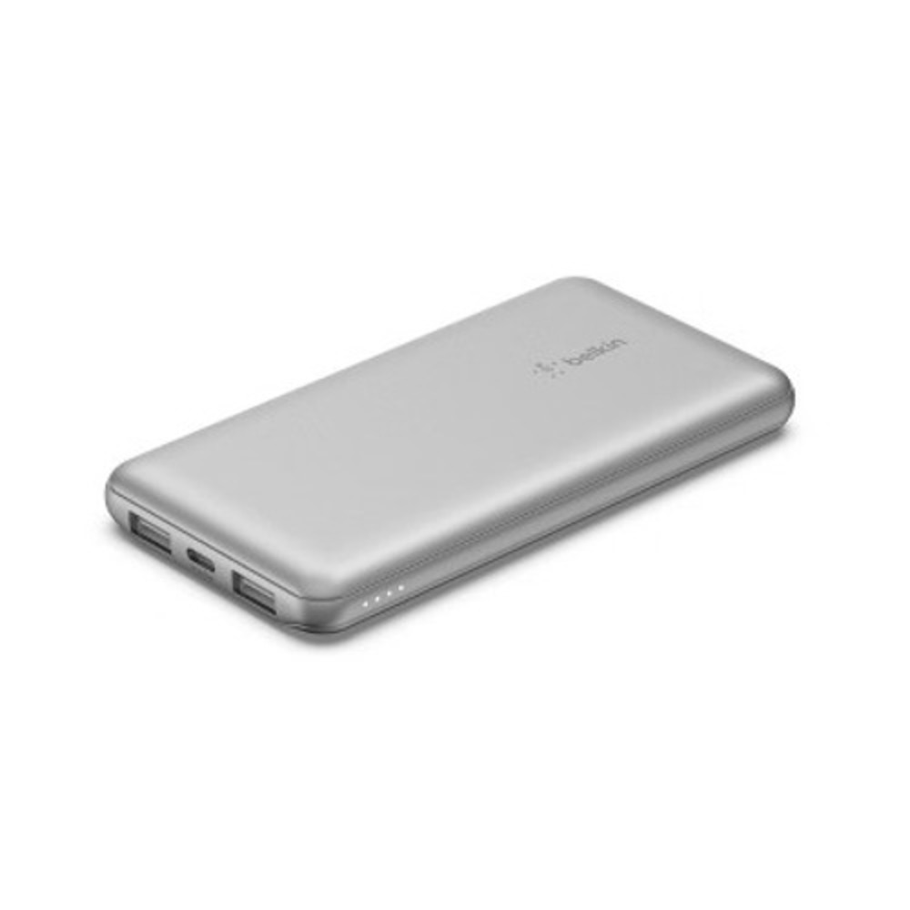 Belkin 10000 mAh Power Bank 15W USB-A + USB-C - Silver